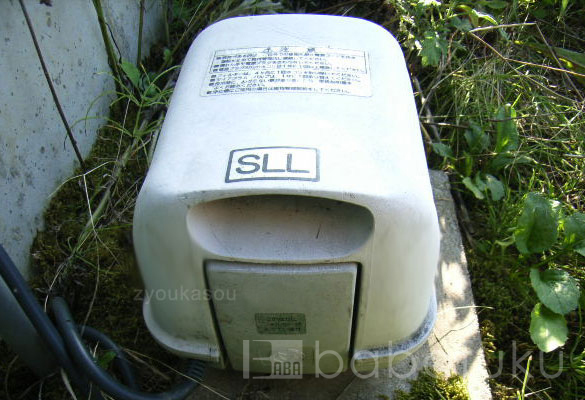 浄化槽ブロワー 前澤(世晃産業)SLL-30～60 詳細図